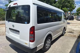 2017 newly Imported fully seated toyota hiace with dual ac